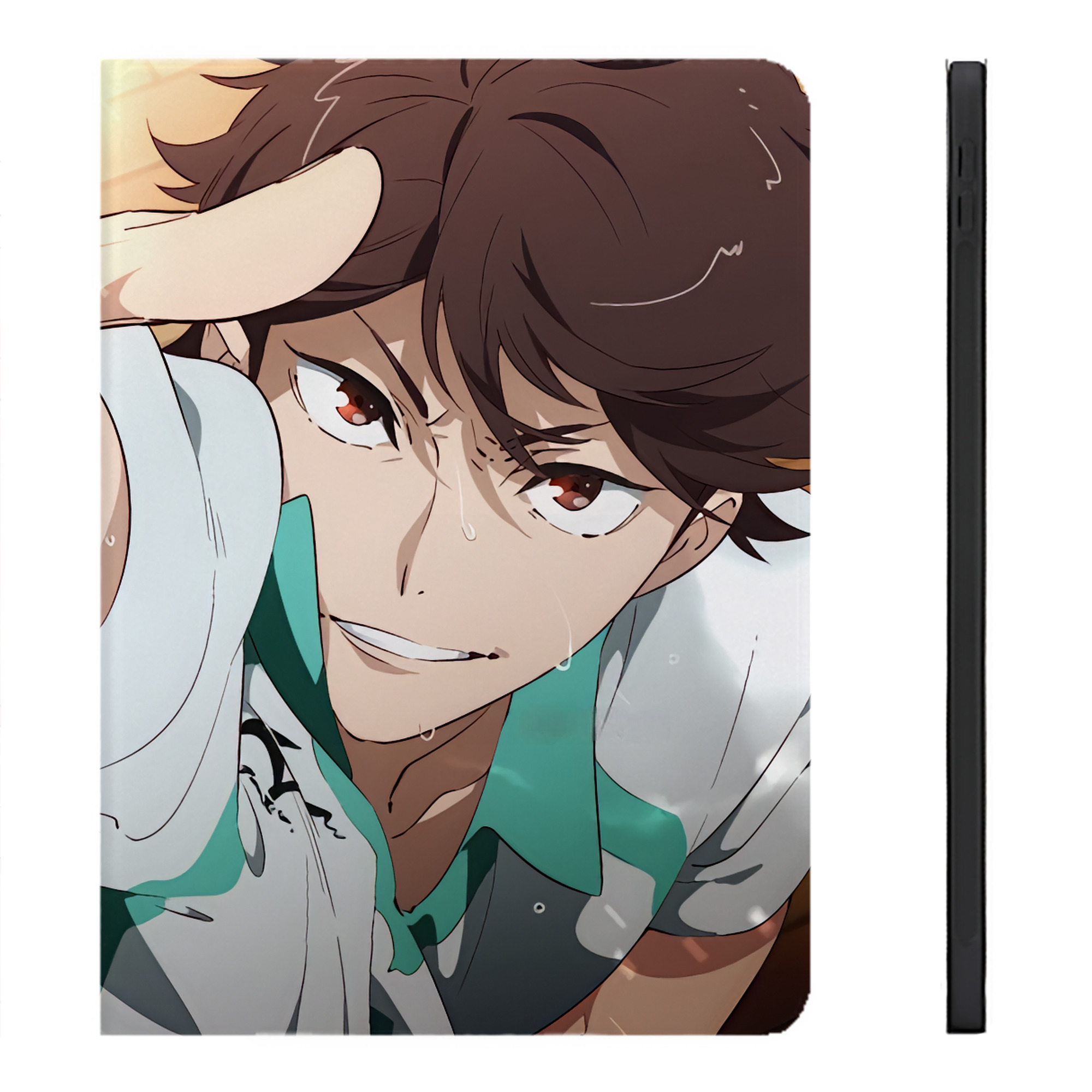 （画像用） ハイキュー!! Haikyu!! IPadケース ペンホルダー付き ブックスタイルデザイン